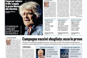 Oggi in edicola