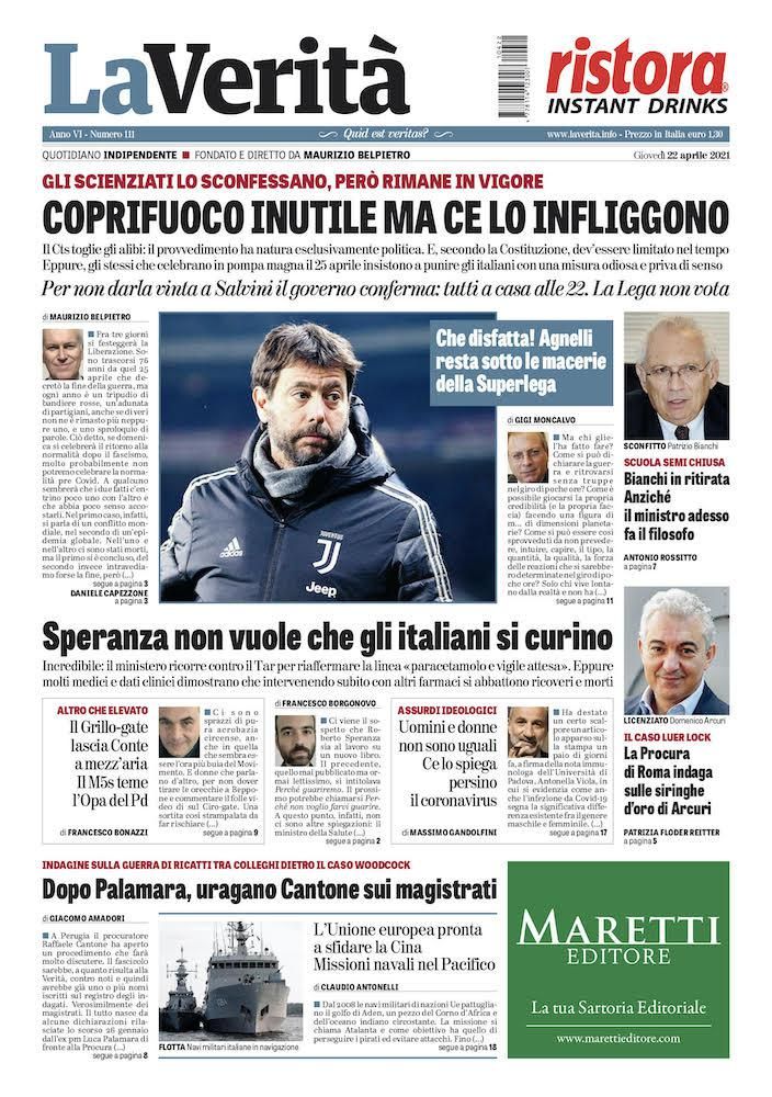 Oggi in edicola