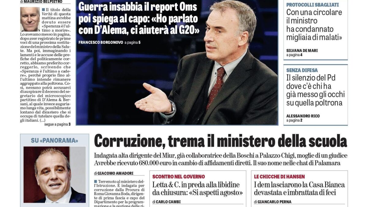 Oggi in edicola