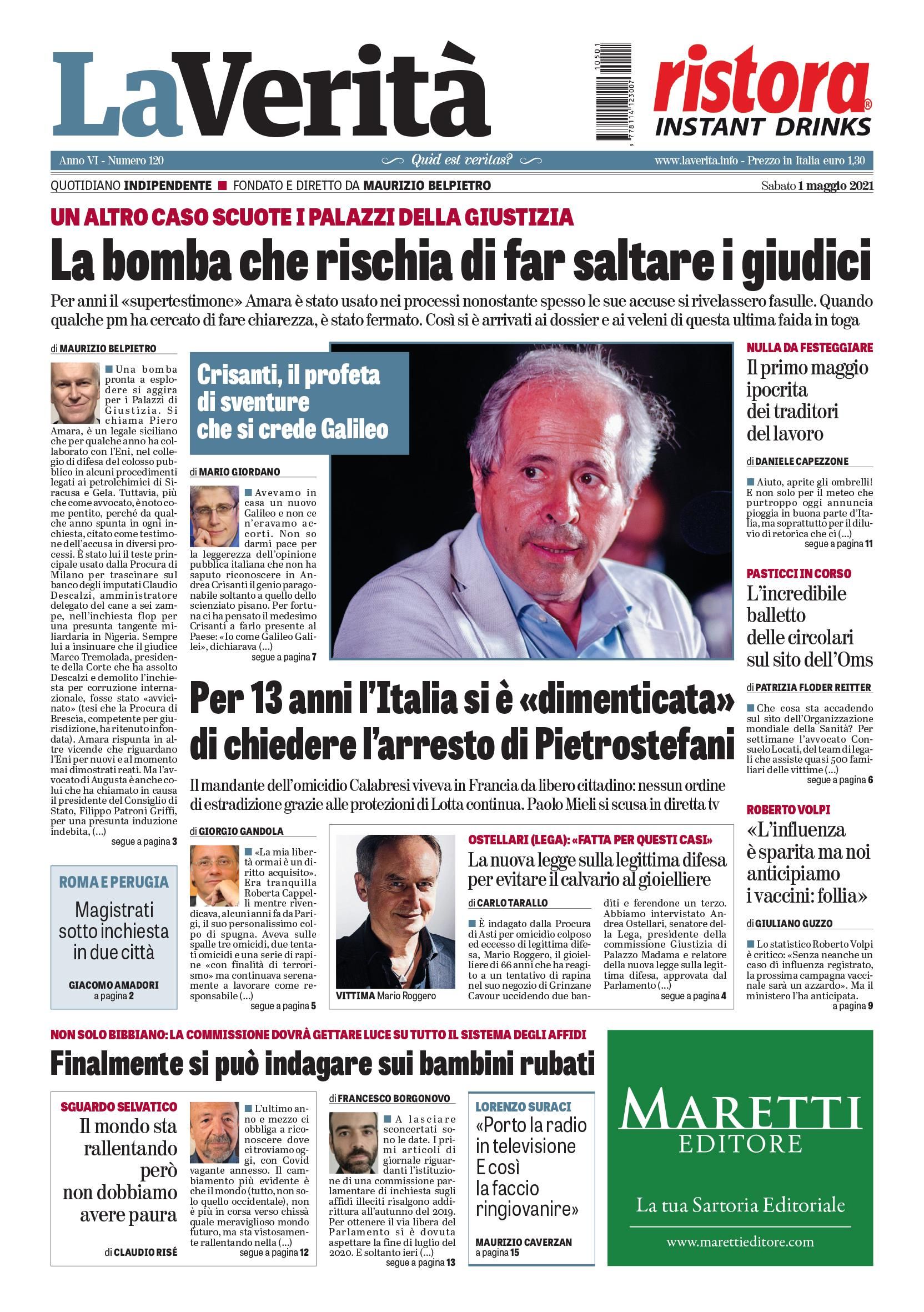 Oggi in edicola