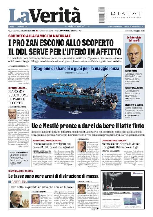 Oggi in edicola