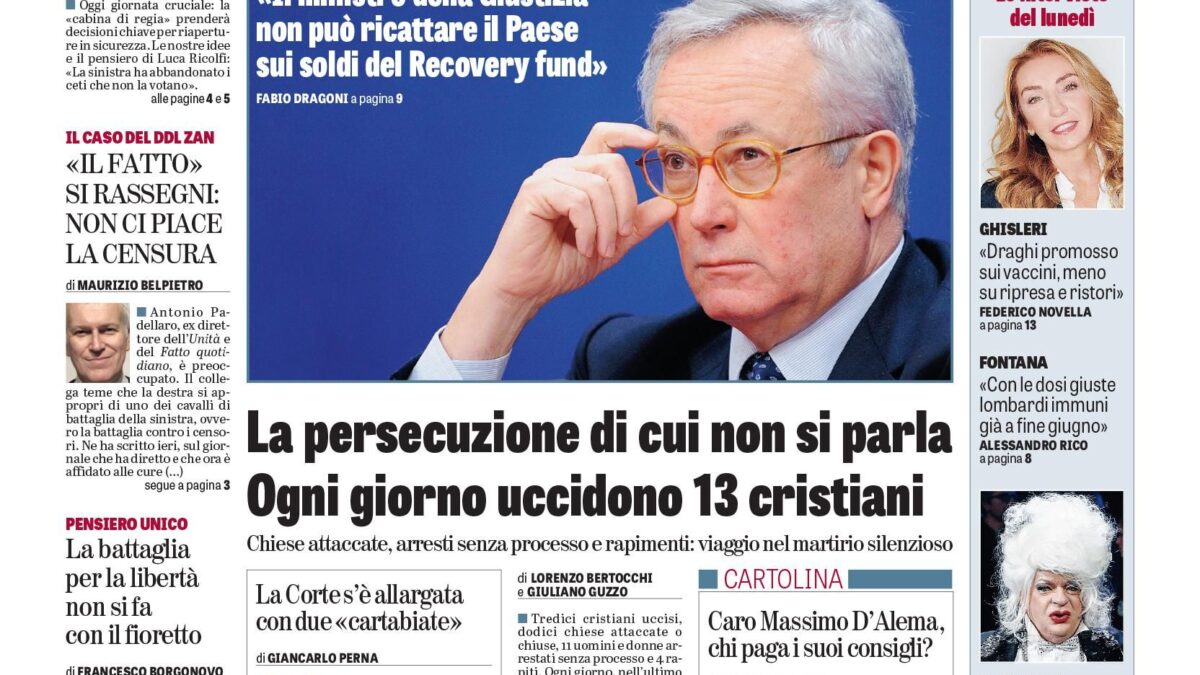 Oggi in edicola