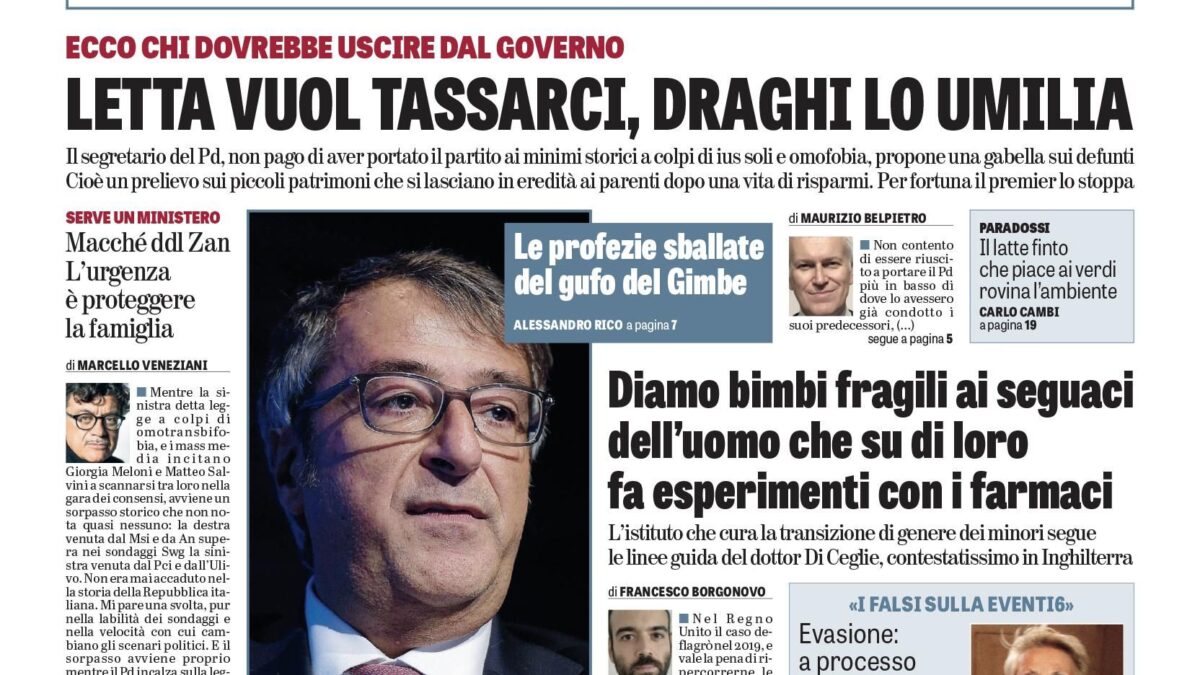 Oggi in edicola