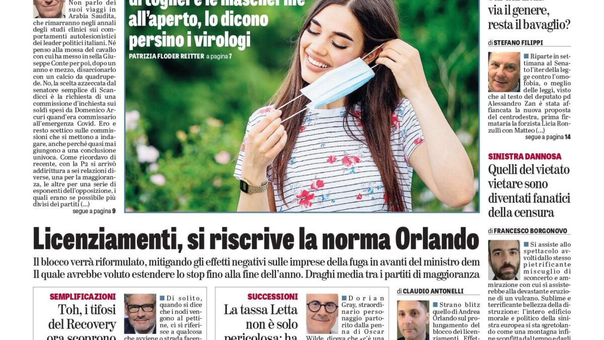 Oggi in edicola