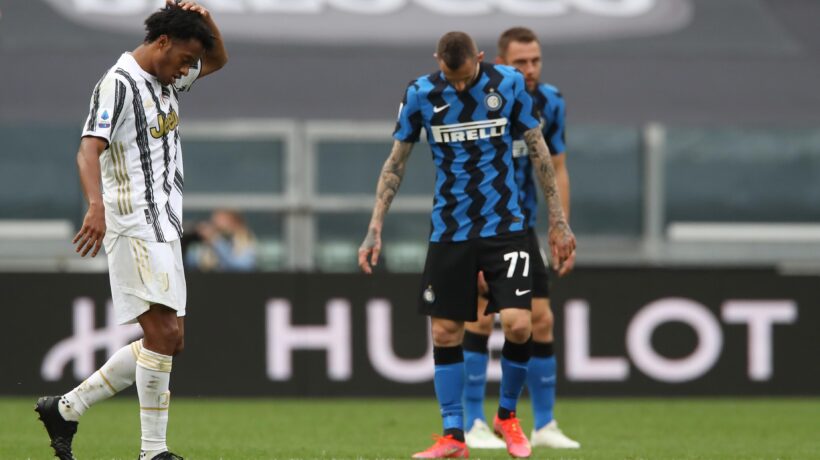 La Juve batte l’Inter in una tonnara e resta aggrappata alla Champions