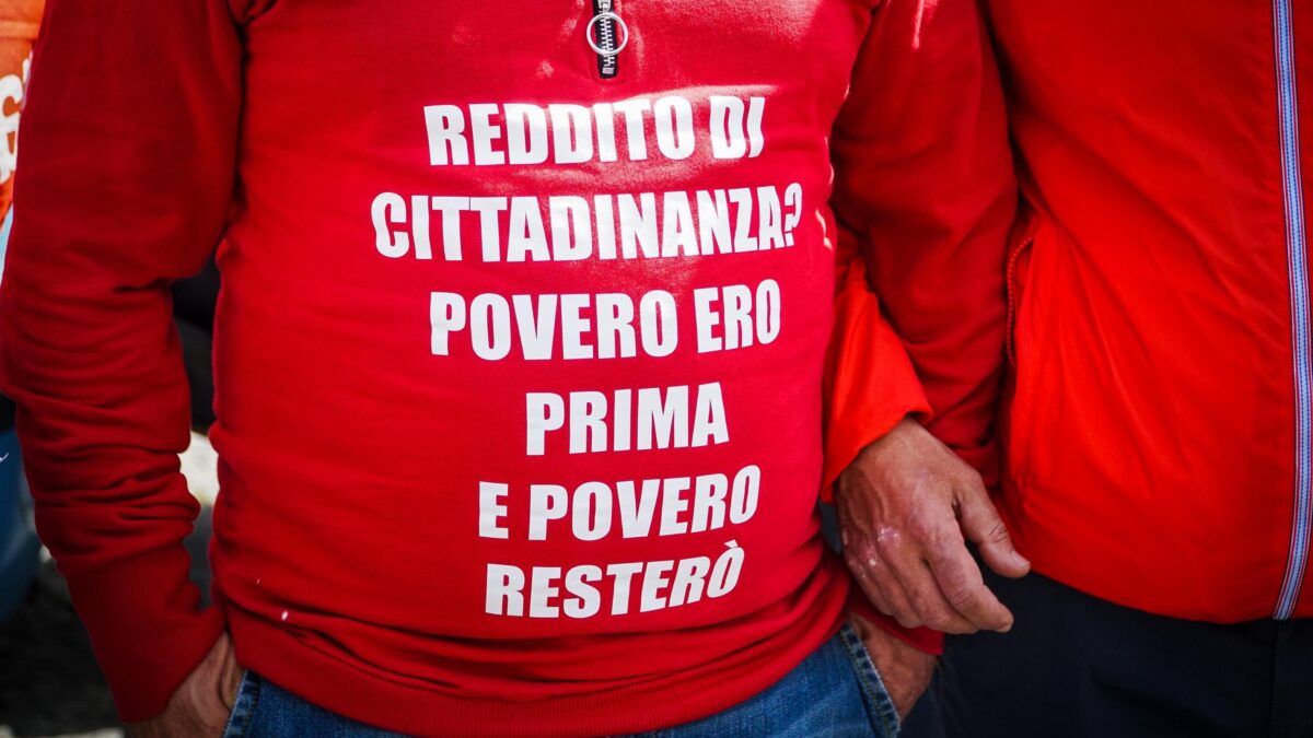 Reddito di cittadinanza. Ma quando lo cancellate?