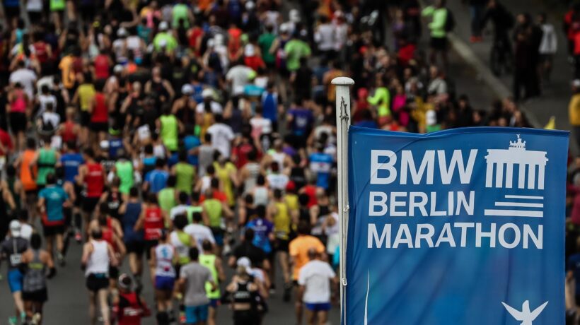 La maratona di Berlino del 2019 (Ansa)
