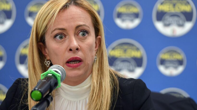 Meloni: «Il leader del Pd? Un marziano. E Draghi asseconda la sinistra»