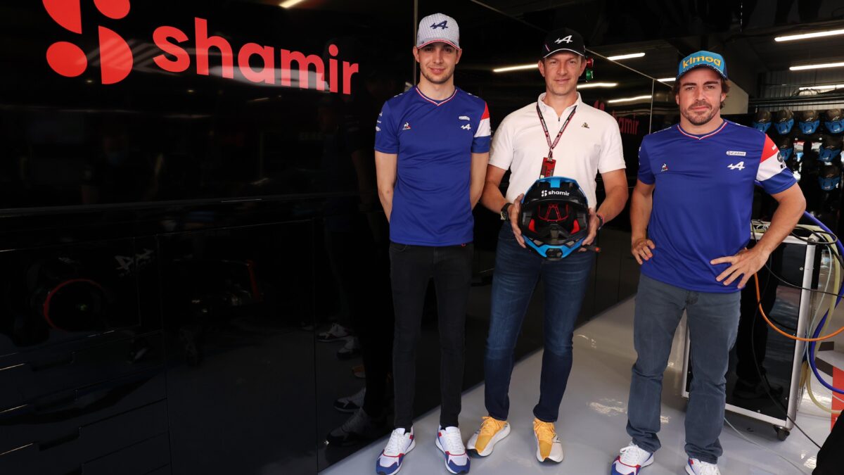 Shamir e Alpine F1 creano il primo laboratorio di prestazioni visive in Formula 1