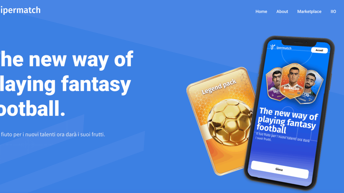 Arriva Ipermatch, il nuovo fantasy game che unisce calcio e fintech