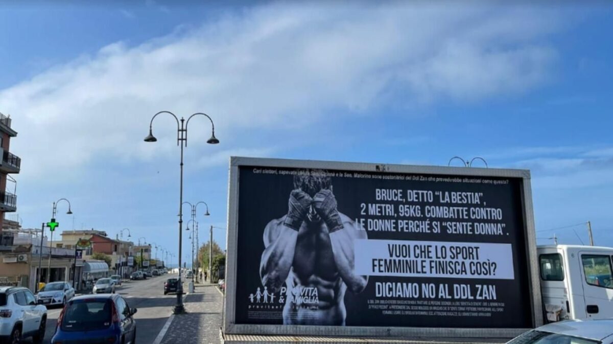 Parte la campagna contro il Ddl Zan: banchetti e camion vela con drag queen e casi choc nello sport femminile