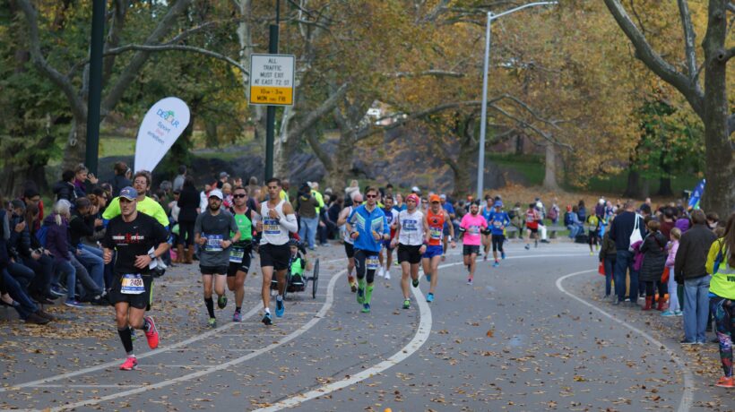Central Park, un passaggio della maratona di New York (iStock)