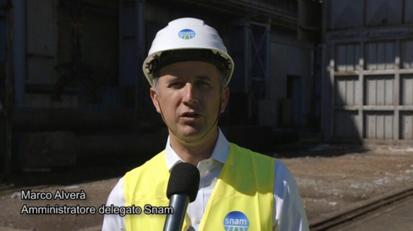 Snam testa il primo mix di gas naturale e idrogeno per l’acciaio