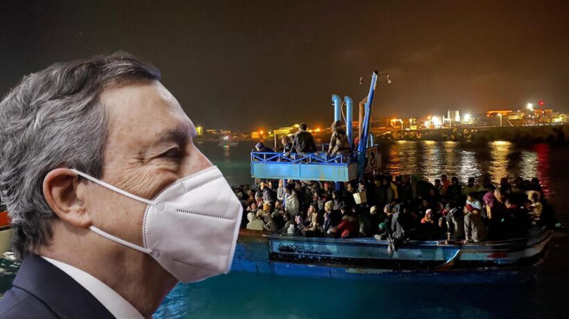 Sui migranti l’Europa rifà spallucce. Draghi furente: «Basta indifferenza»