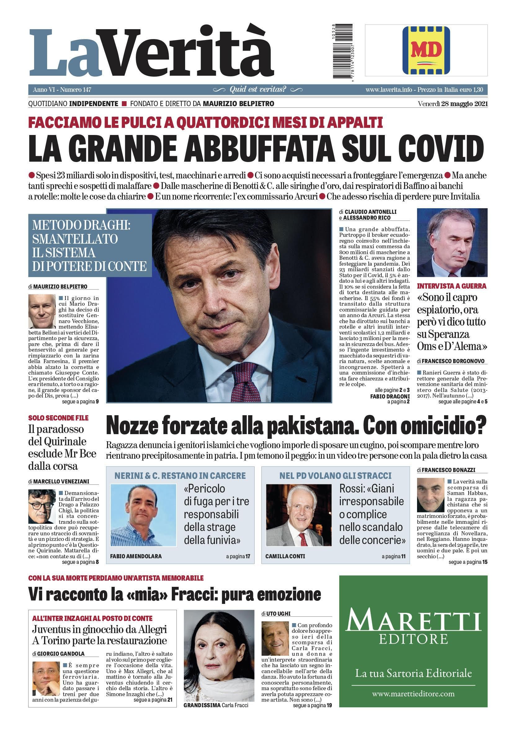 Oggi in edicola