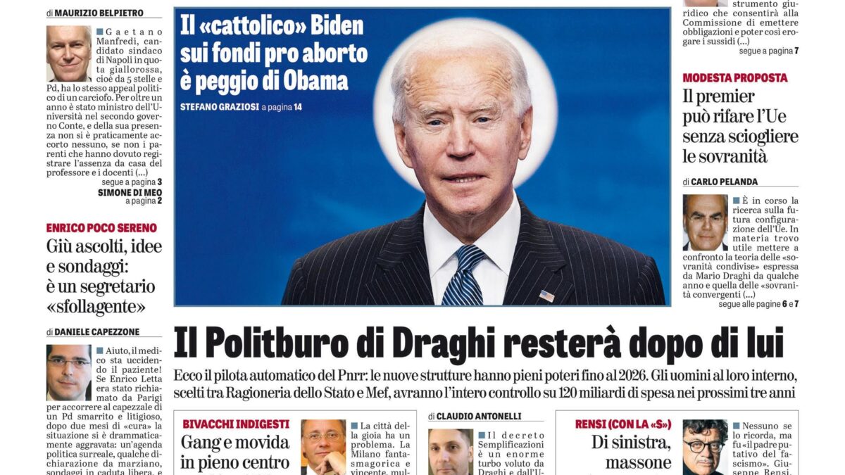 Oggi in edicola