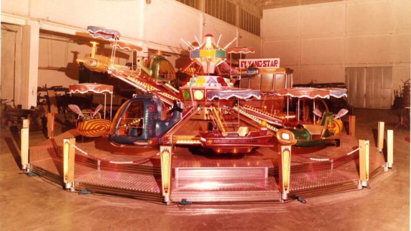 Giostra Zamperla. Anni settanta (Zamperla)