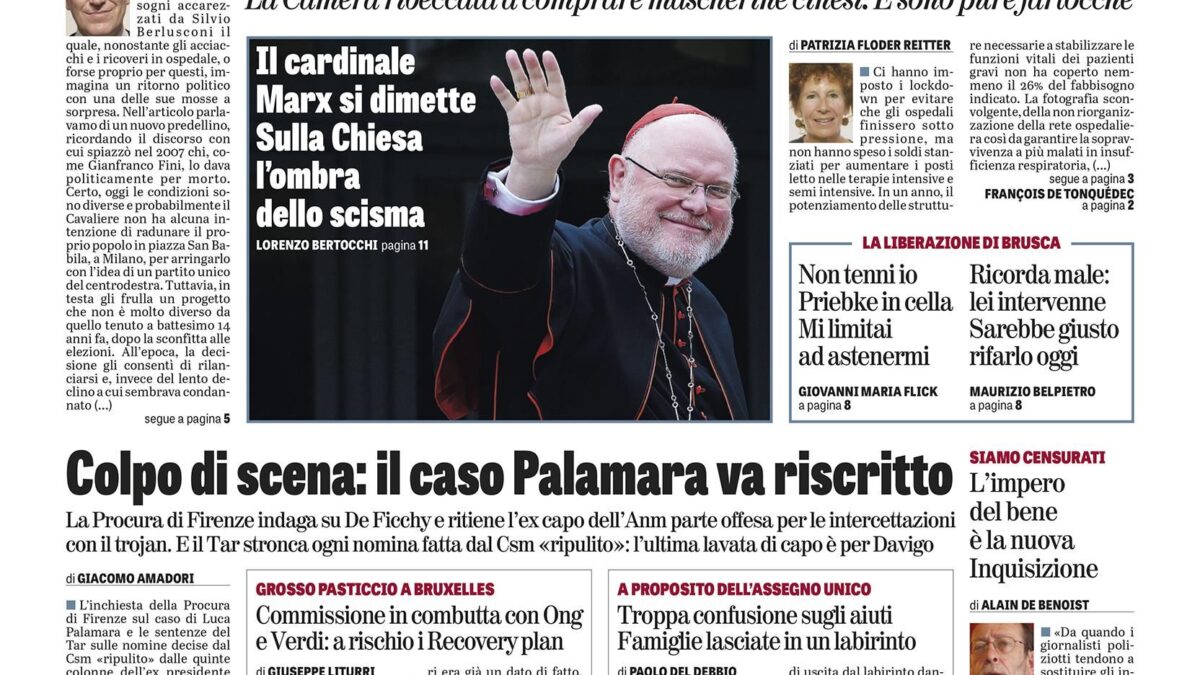 Oggi in edicola