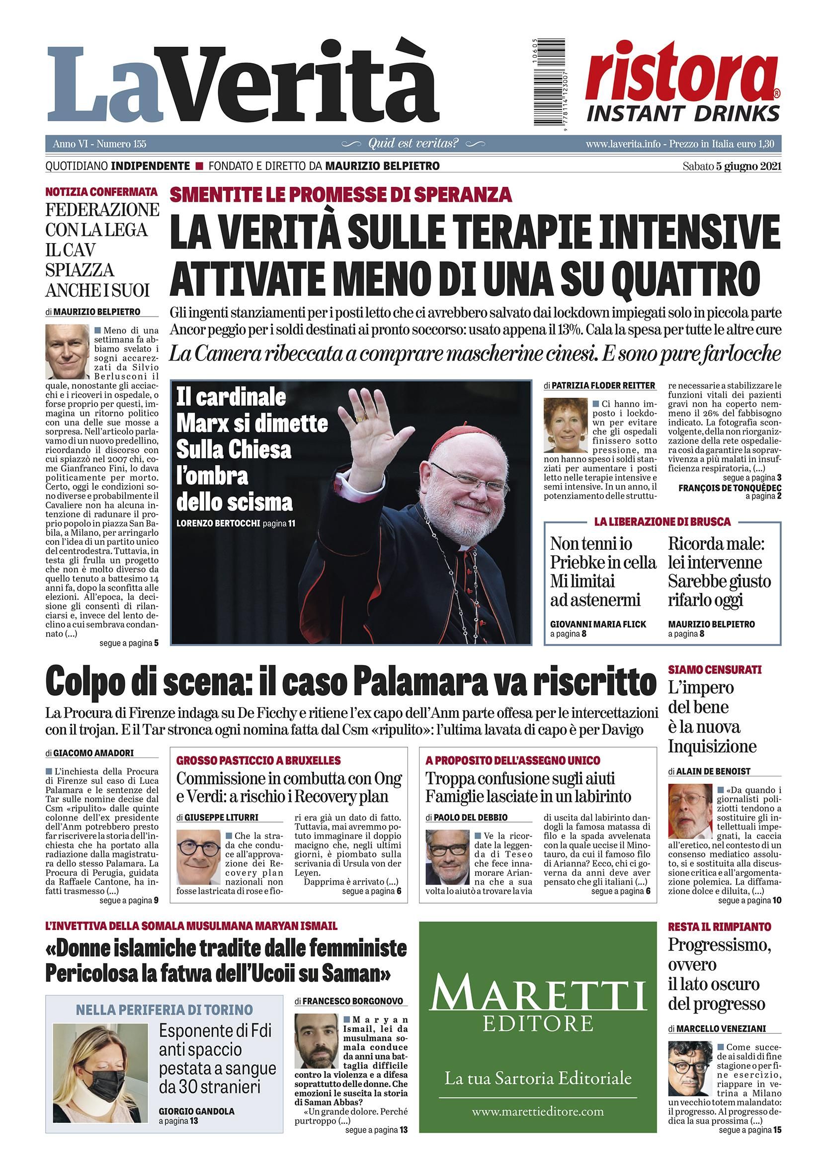 Oggi in edicola