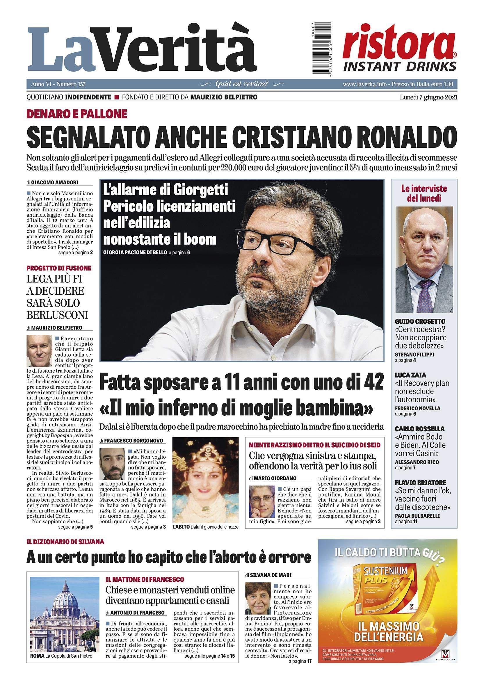 Oggi in edicola