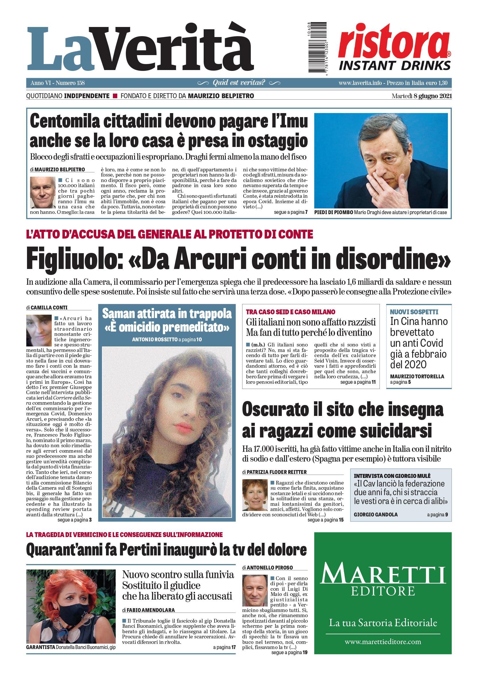 Oggi in edicola