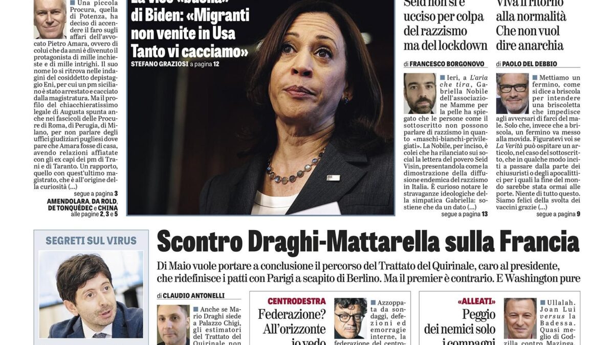 Oggi in edicola