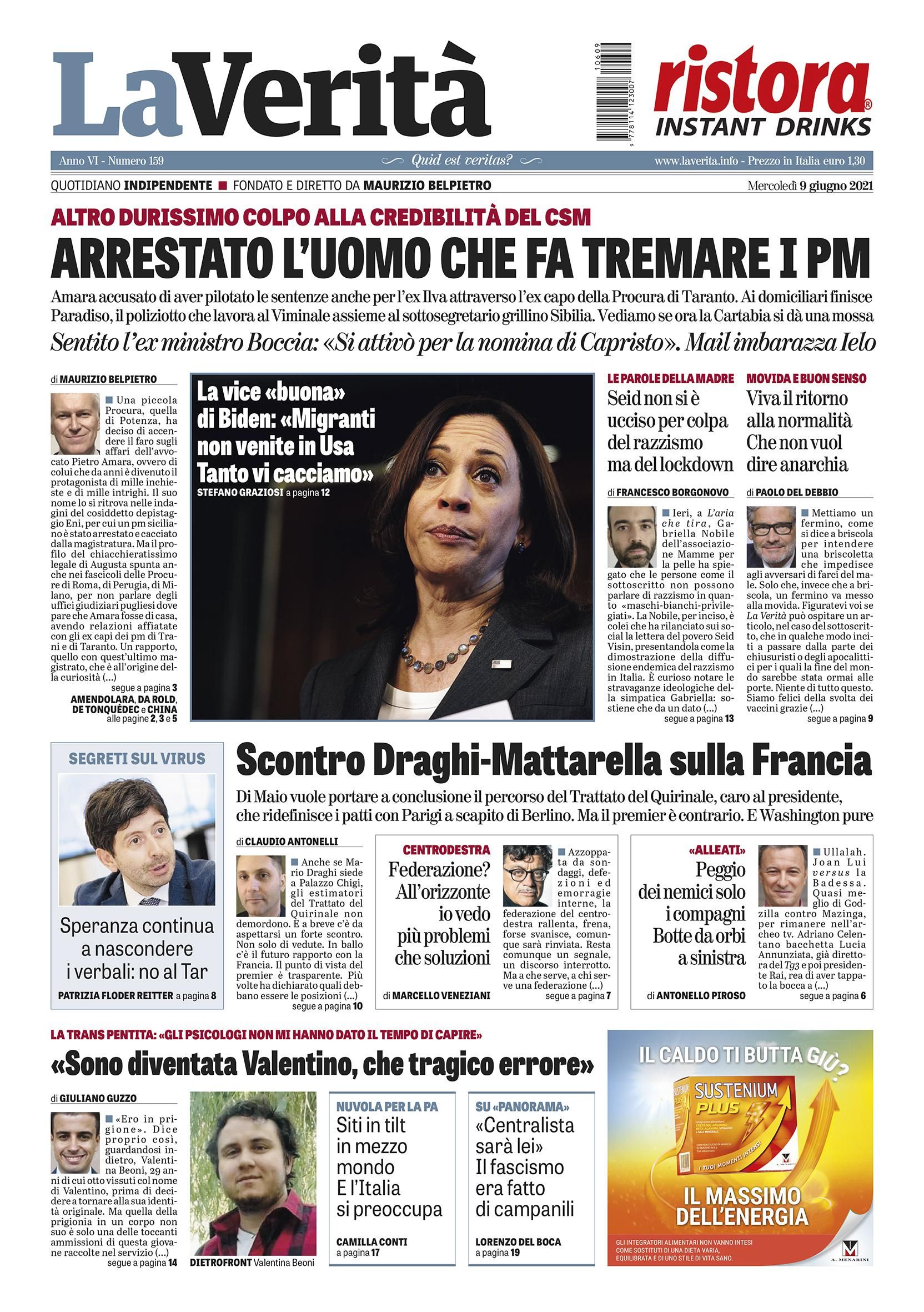 Oggi in edicola