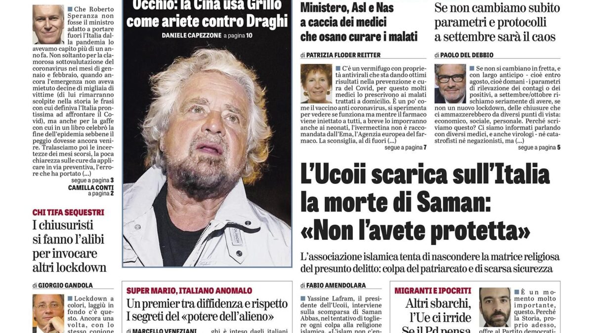 Oggi in edicola