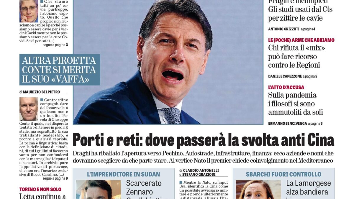 Oggi in edicola