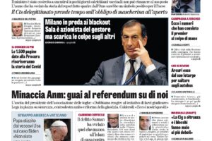 Oggi in edicola