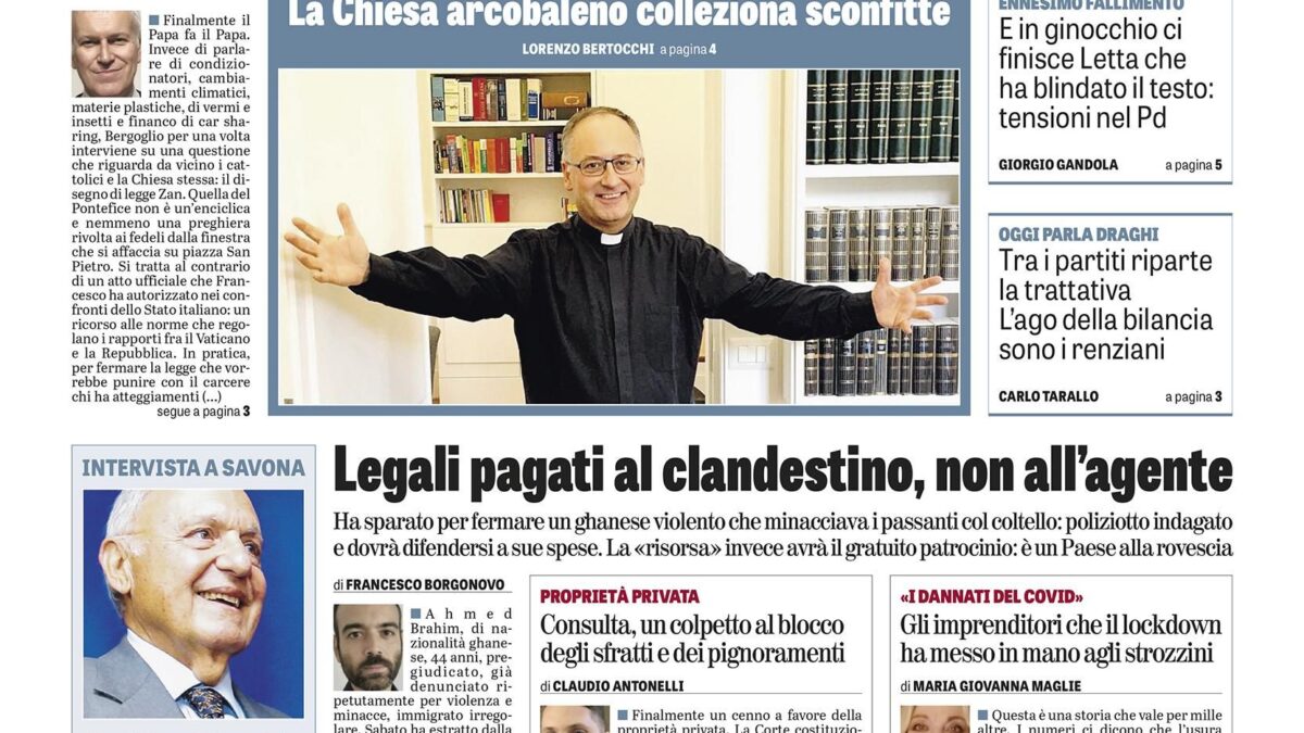 Oggi in edicola