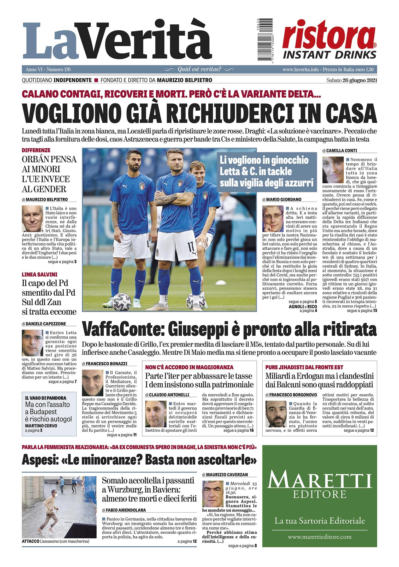 Oggi in edicola