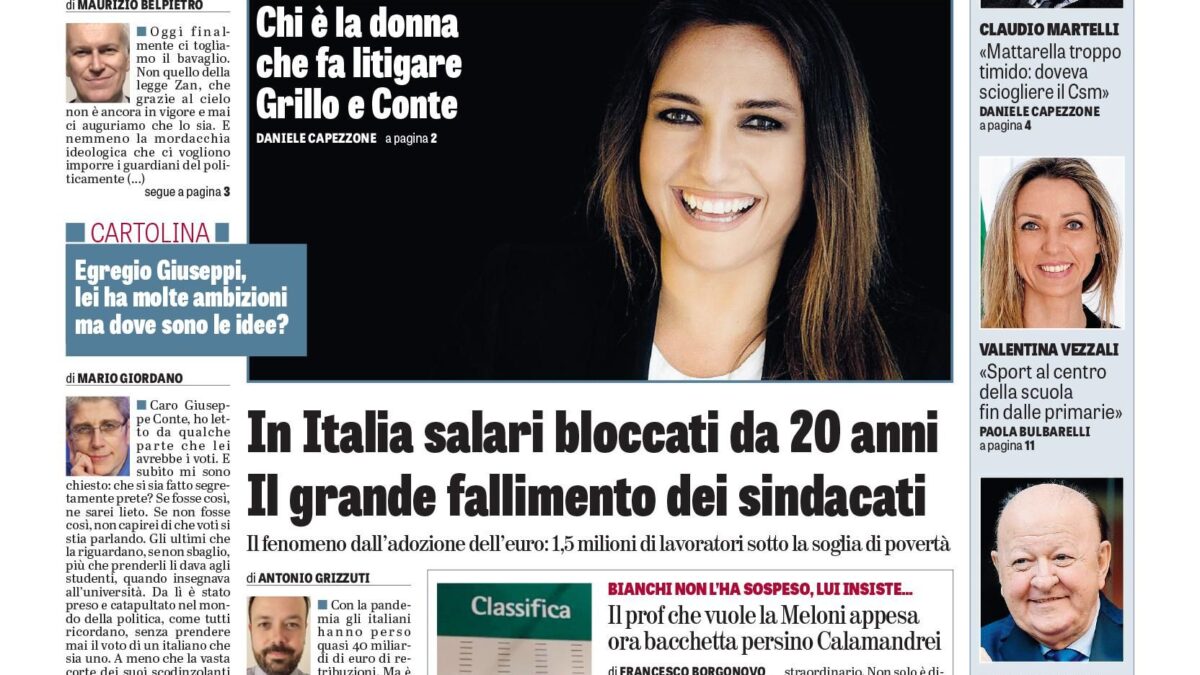 Oggi in edicola