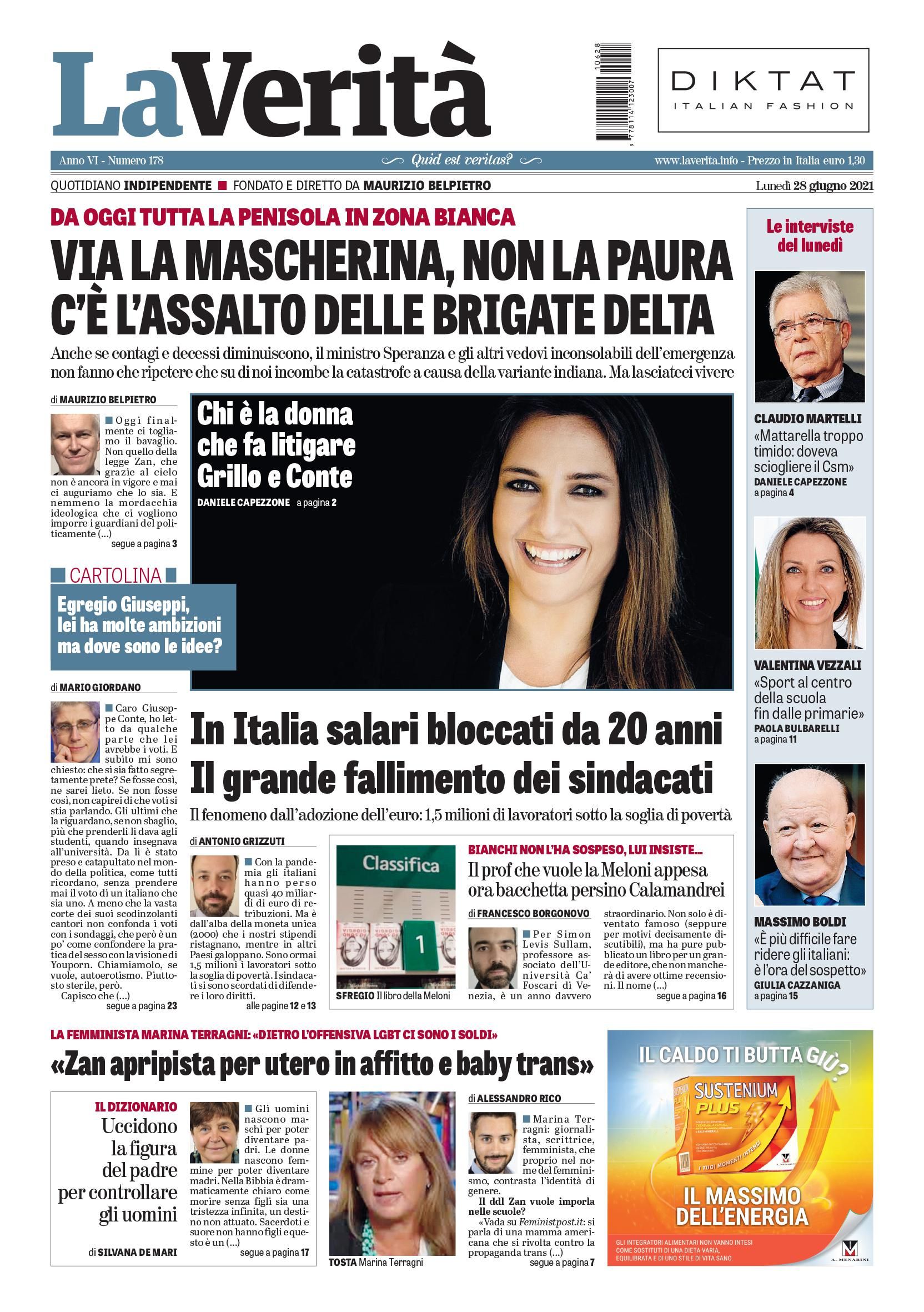 Oggi in edicola
