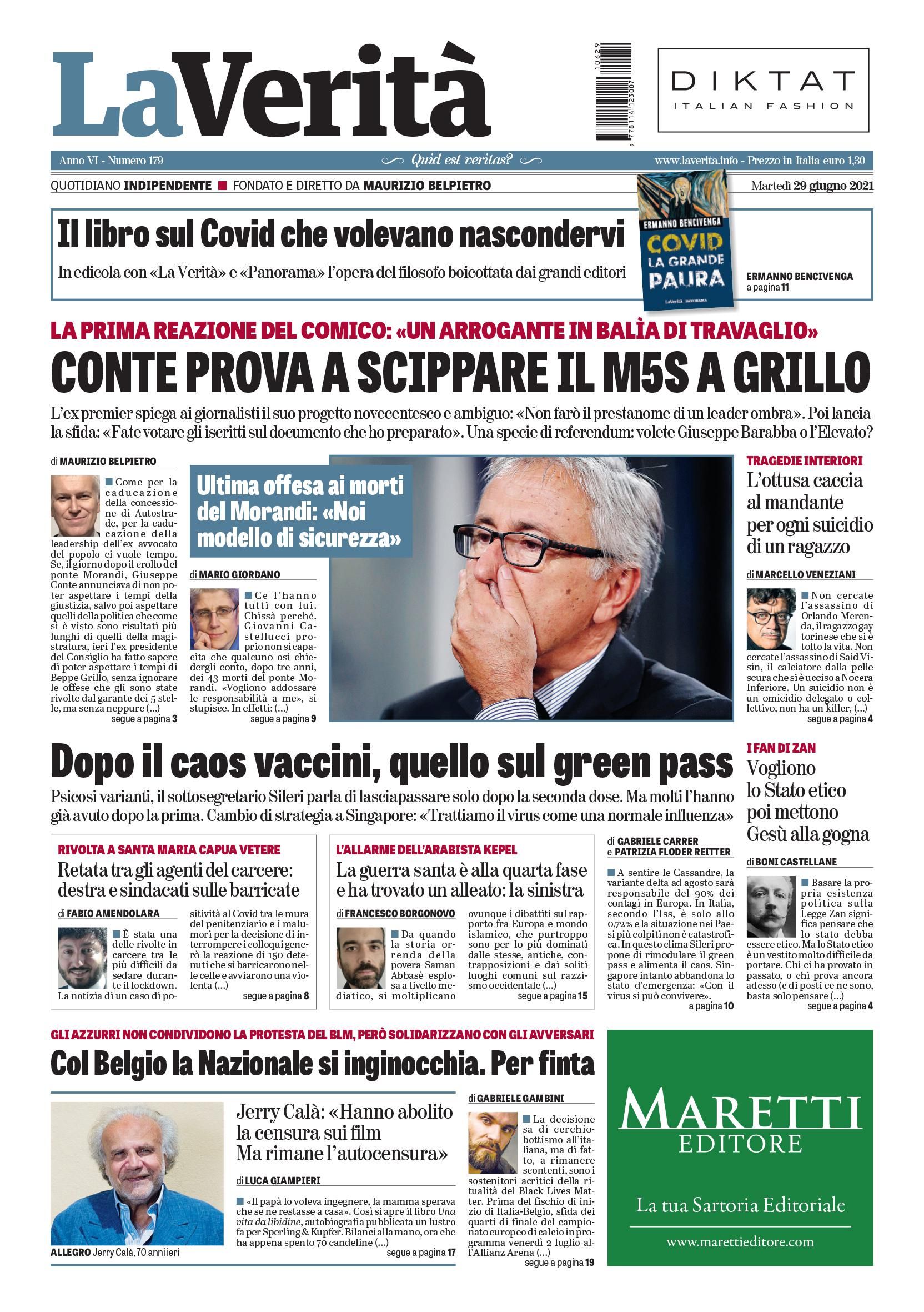 Oggi in edicola