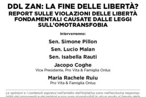 Omotransfobia, Conferenza stampa al Senato mercoledì 9 giugno alle ore 13