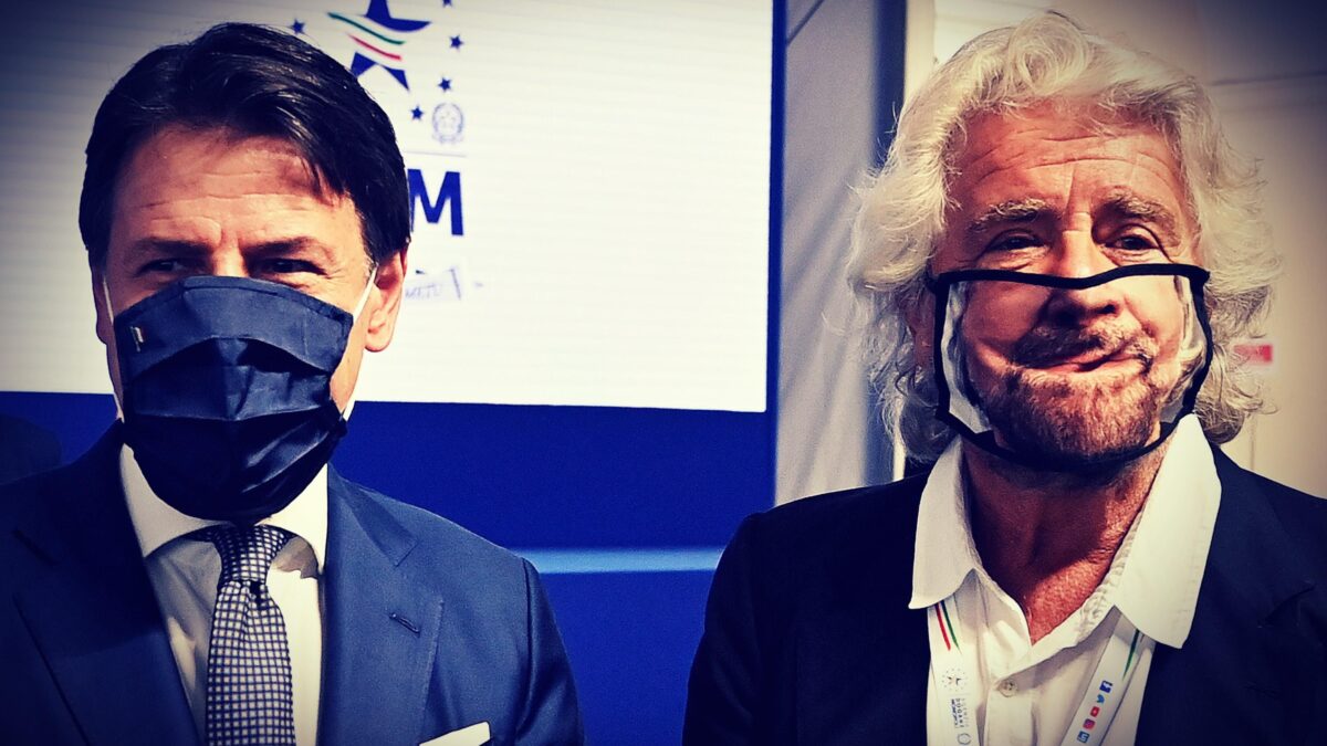 Conte prova a scippare il M5s a Grillo