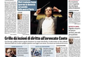 Oggi in edicola