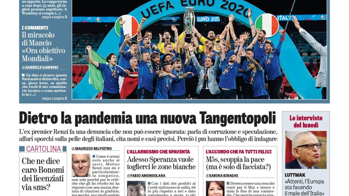 Oggi in edicola