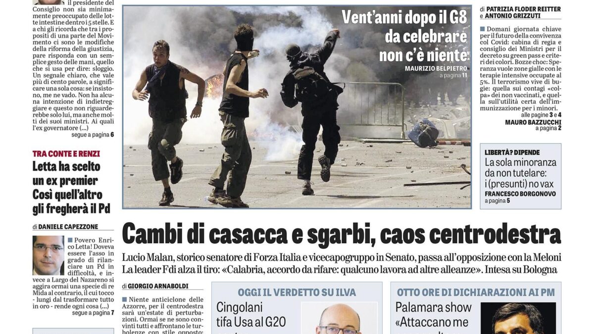Oggi in edicola