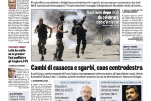 Oggi in edicola