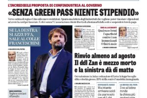 Oggi in edicola