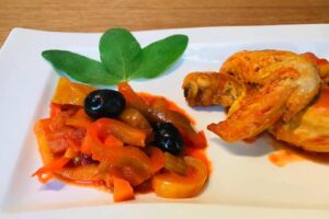 Cuciniamo insieme: fusi di pollo speziati ai peperoni