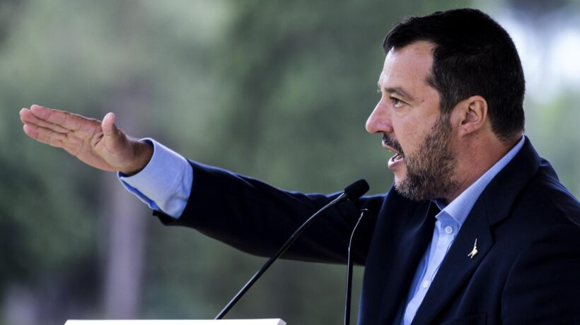 Salvini, una spinta per cacciare Enrichetto
