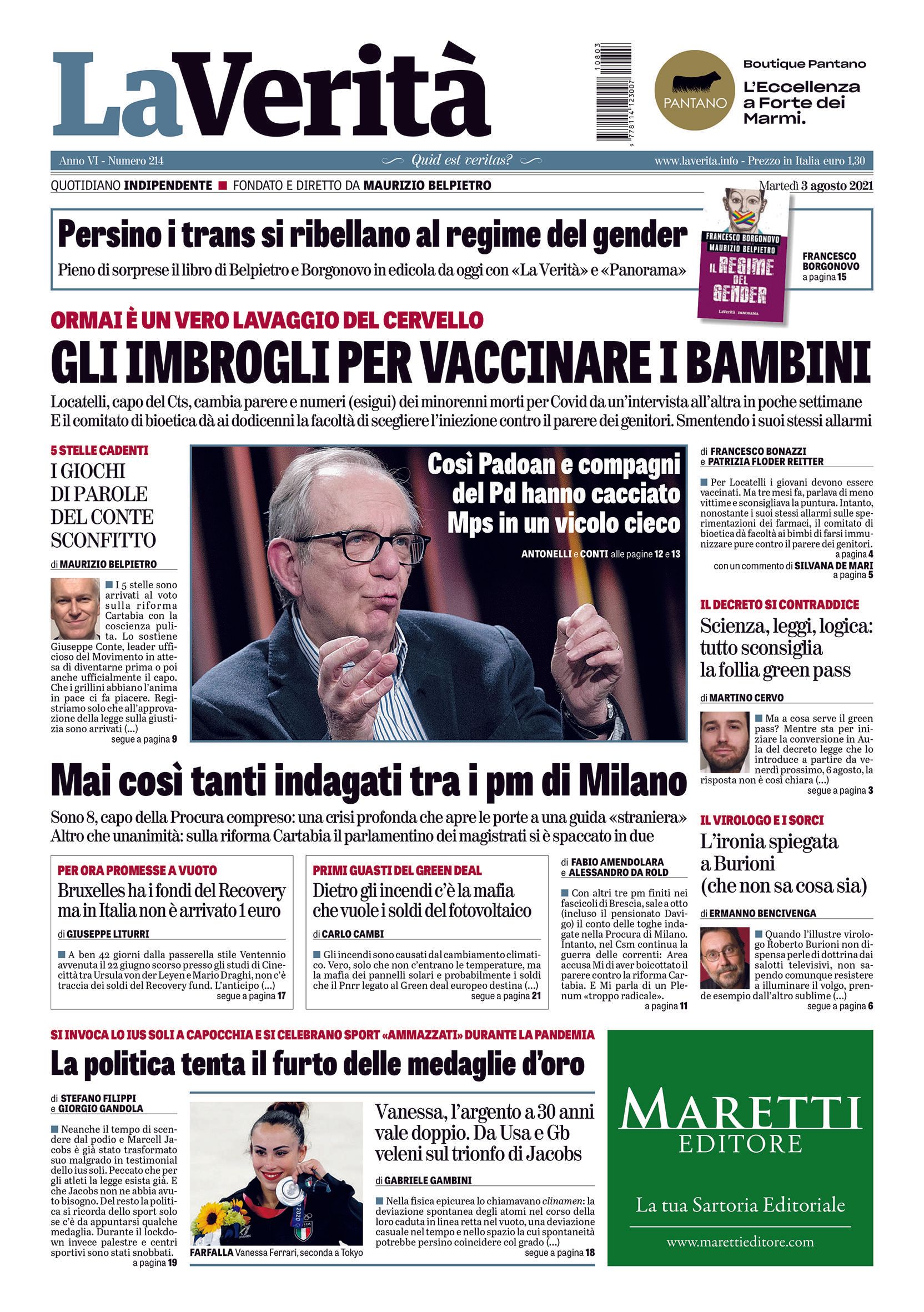 Oggi in edicola