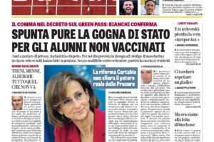 Oggi in edicola