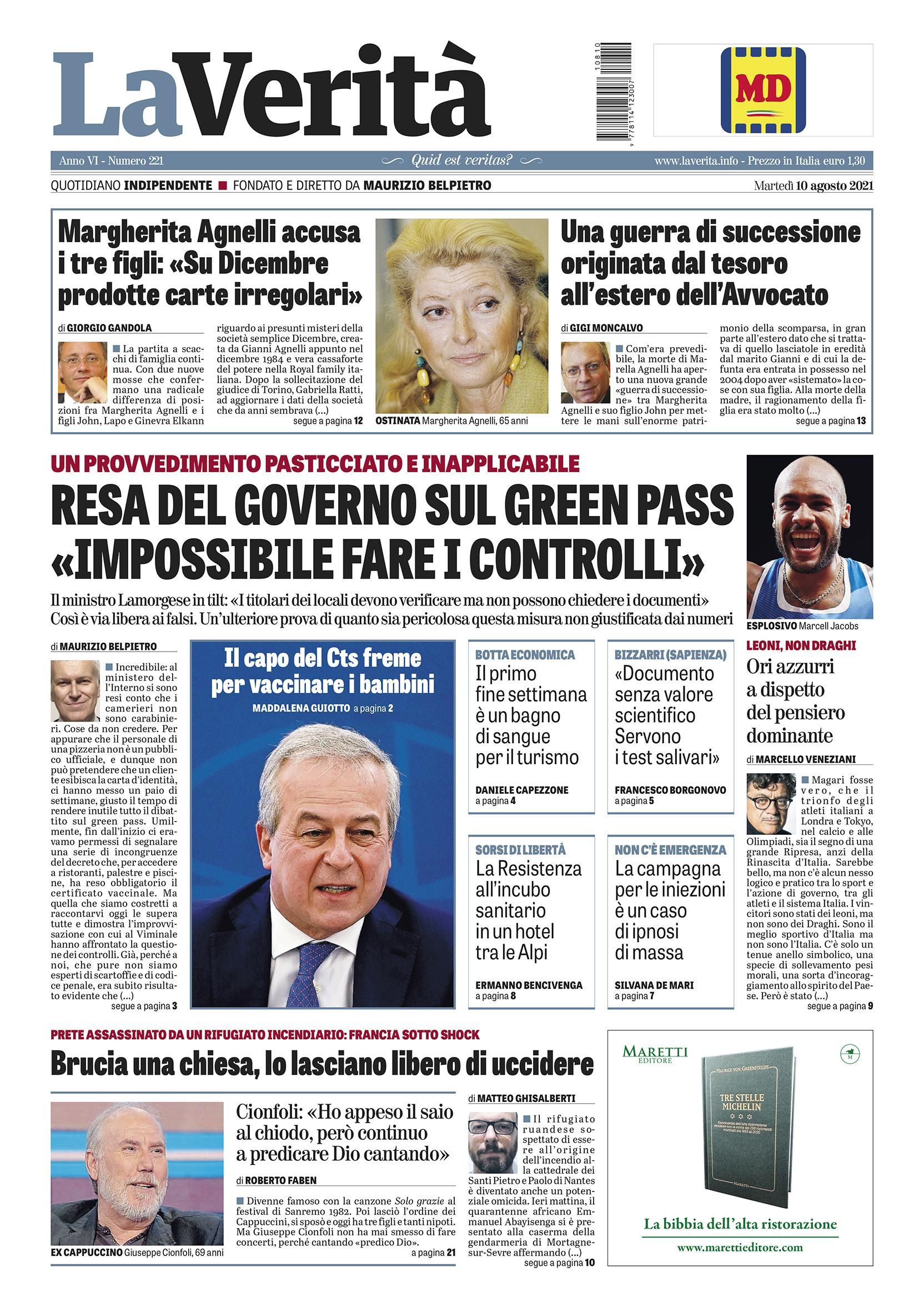 Oggi in edicola