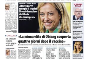 Oggi in edicola