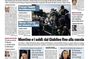 Oggi in edicola