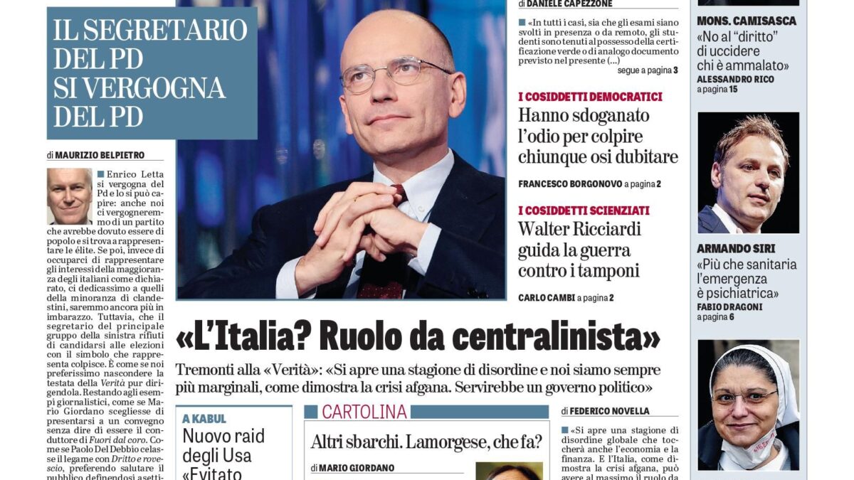 Oggi in edicola
